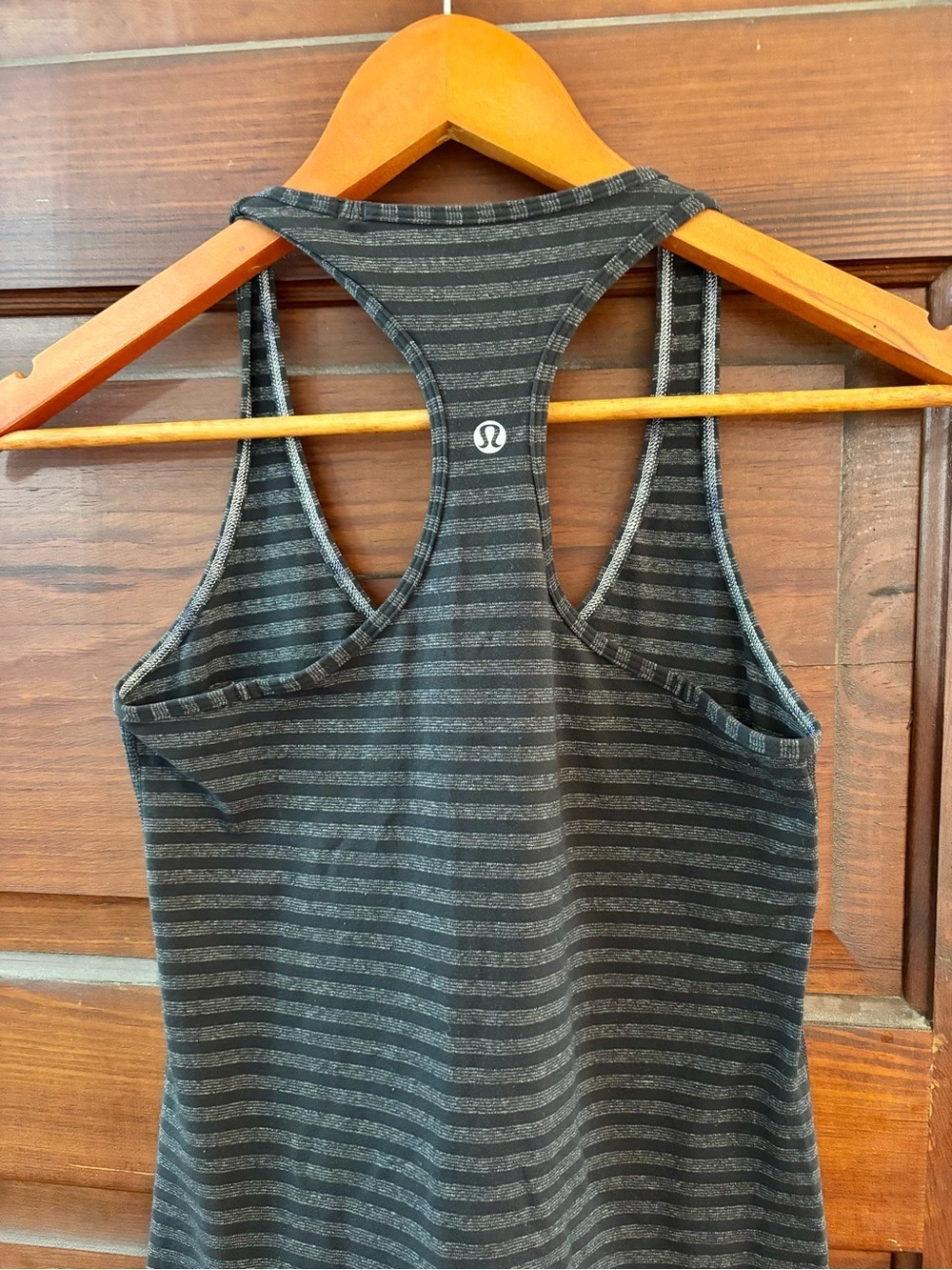 Lululemon Cool Racerback II in Black Stripe - Picture 3 of 7